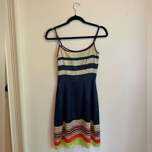Cremieux Navy Mini Dress